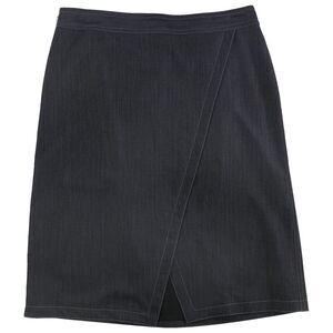 DKNY Womens Denim Wrap Skirt, NWT